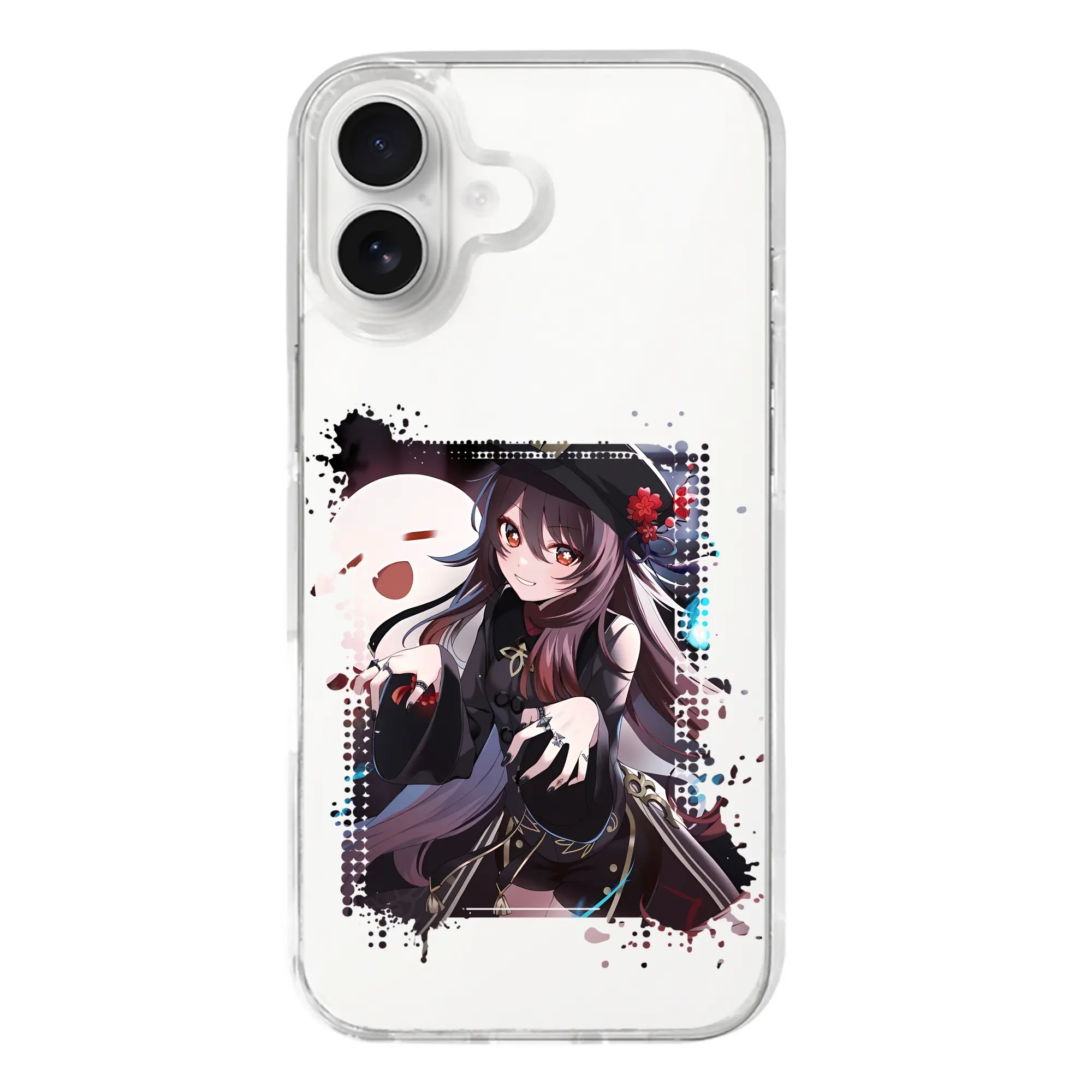 原 神 グッズ フータオ - iPhone 17シリーズ 透明スマホケース – 薄型・耐衝撃・精密フィット保護カバー